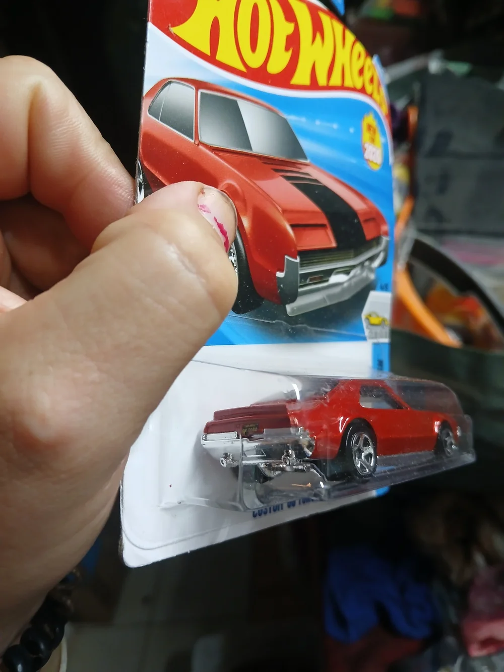 red Hot Wheels Custom '66 Toronado from the 2026 mainline [Factory Fresh series
